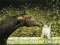 horse and cat